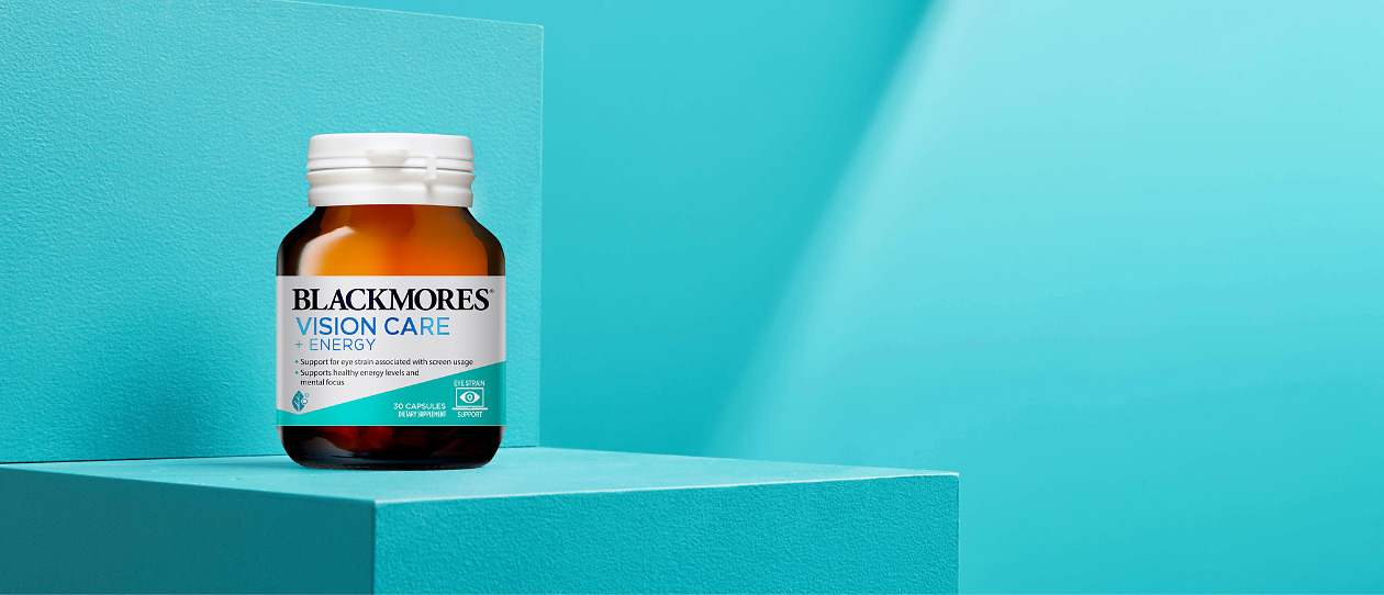 Blackmores Vision Care + Energy capsules, the flagship eye health launch SKU, China 2022